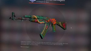 NOVA AK-47 WILD LOTUS por R$5.220,19 BATENDO RECORDES!