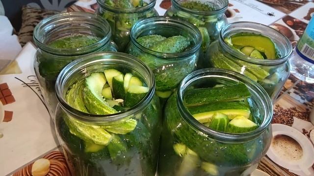 Огурцы по Болгарски в Автоклаве на Пару