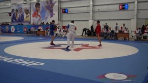1/2 финала, 64 кг. Первенство России по самбо среди юношей!