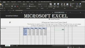 What is Microsoft Excel? Functions in MS Excel