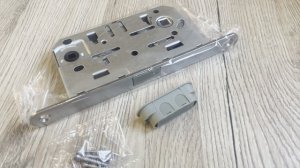 Защёлка межкомнатная Vantage MC96 SC цвет матовый хром