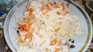 Соленая капуста за 60 минут