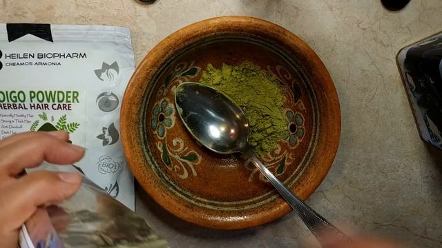 Натуральная краска для волос своими руками. 100% закрашивание седины.