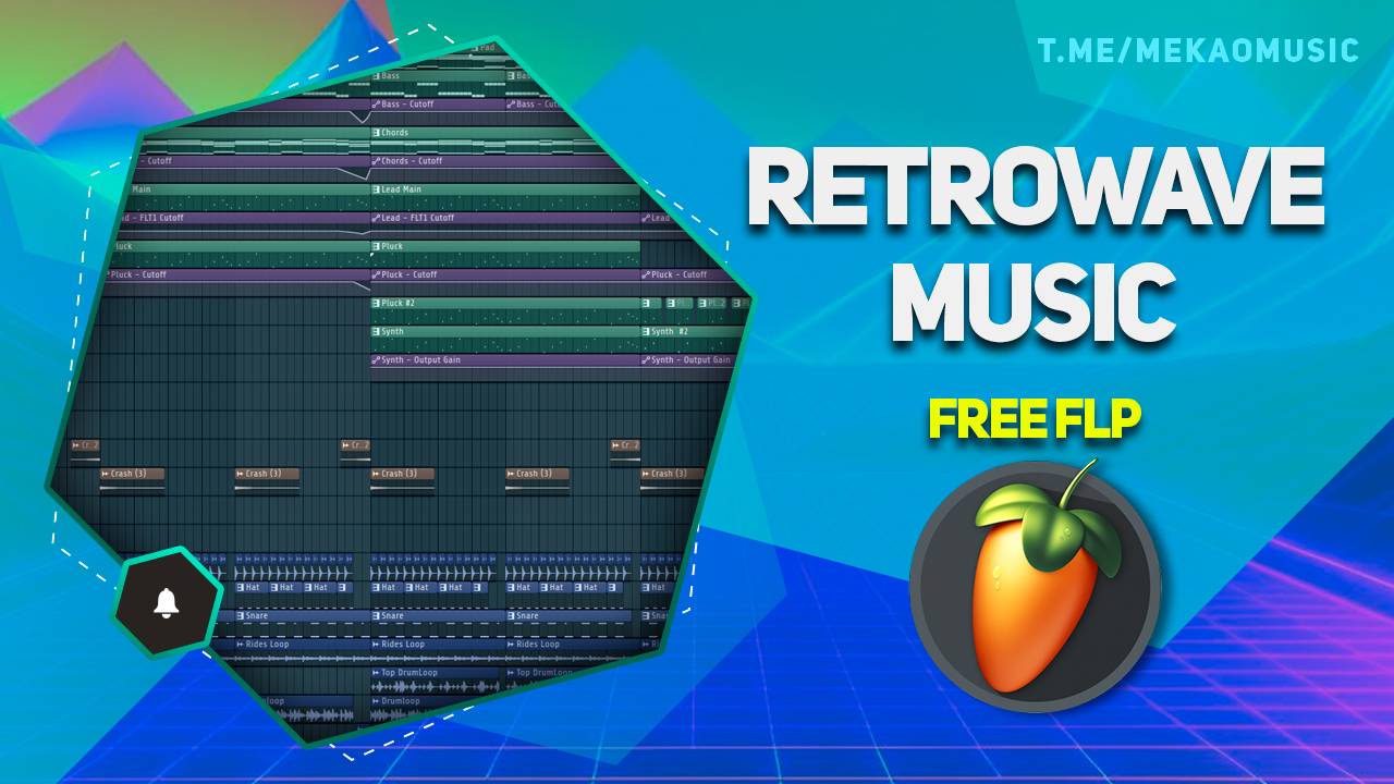 Retrowave/Synthwave в Fl Studio 20.