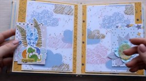СКРАПБУКИНГ\МИНИ АЛЬБОМ С ДИНО