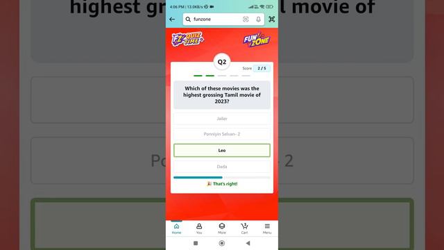 Amazon Daily Quiz Time Answers Today | Amazon Quiz Today | Amazon Quiz Answers Today | 9 Feb. 2024 смотреть онлайн