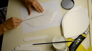 Напольный ночник роза. Листья с прожилками на изолоне Мк. Часть 4. (Финал)