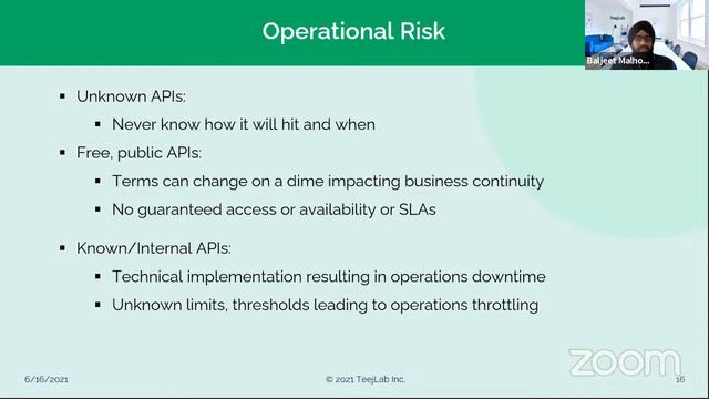 ISSA-LA June 2021 Mtg: Key API Governance Considerations for Digitization and Monetization