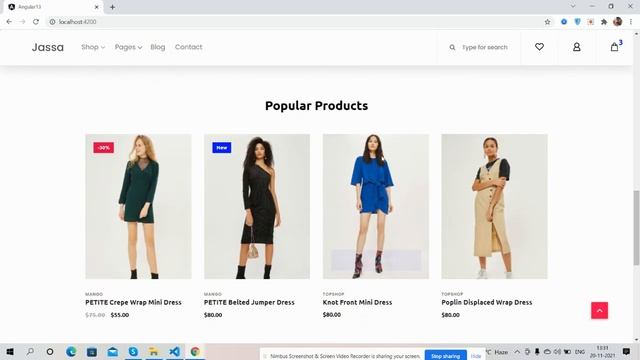 Angular 13 Ecommerce Site Template Free Working Demo смотреть онлайн