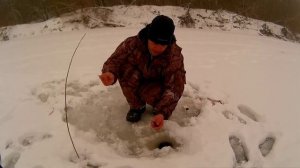 Ловля на Вертолет Зимой. Рыбалка на Десне