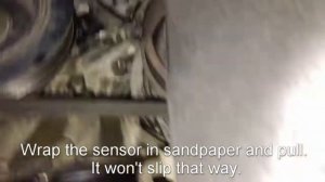 Replace oil pressure switch/sensor Lexus RX 300 oil leak