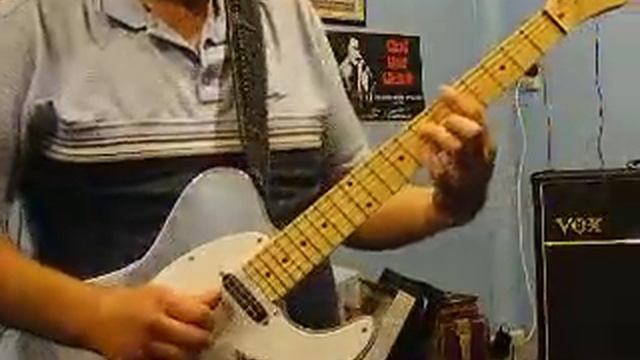 Fingerstyle You Belong to Me on my Bigsby Telecaster смотреть онлайн