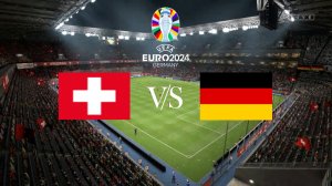 Швейцария - Германия Обзор матча 23.06.2024. Чемпионат Европы.