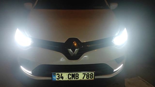 Clio 4 joy ve touch tüm model araçlara LED'li far montajımız смотреть онлайн
