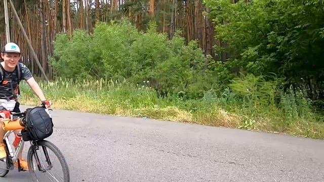 83 км за день в велопутешествии! Харьковская область. Институт Ионосферы - Змиев.