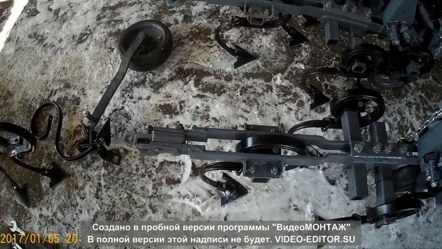 Обзор секций КРК на культиватор КРН. Сармат. Купил обнову. смотреть онлайн