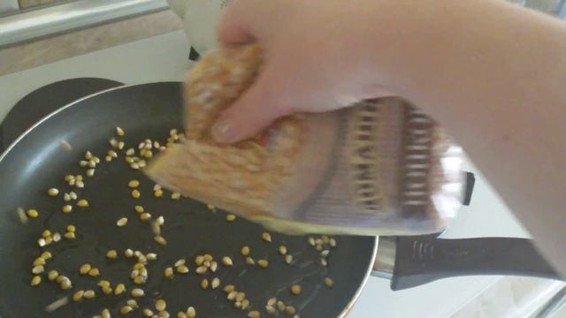 попкорн домашний на сковороде