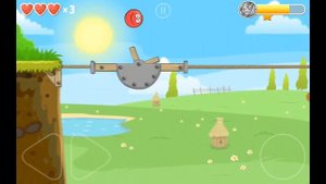 Прохождение Red ball 4 11-15 уровень. Красный шарик - зеленые холмы.