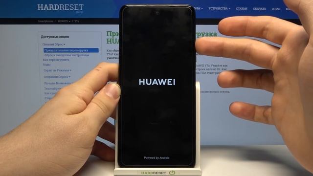 Сброс к заводским настройкам Huawei Y7a / Сброс через настройки смотреть онлайн