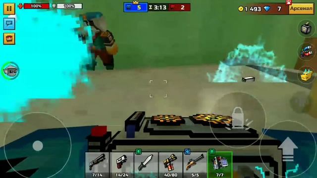 Обзор на печь большого би! Pixel Gun 3D Gameplay смотреть онлайн