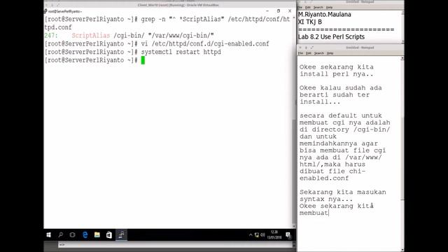 Lab 8.2 Use Perl Scripts смотреть онлайн
