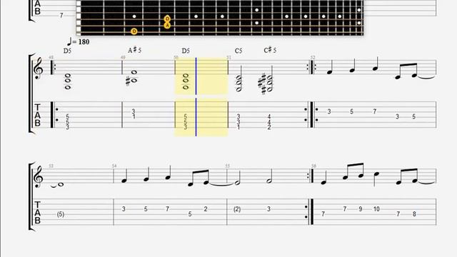 Arch Enemy   Beast of Man guitar 1 tablature смотреть онлайн