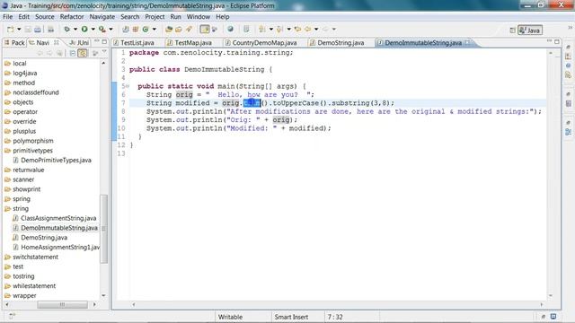Introduction to Java Strings смотреть онлайн