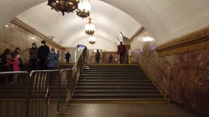 Метро Проспект Мира кольцевая радиальная прогулка по Москве видео обзор