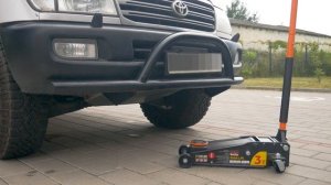 Startul  Домкрат подкатной 3т быстрый подъем 130-465мм