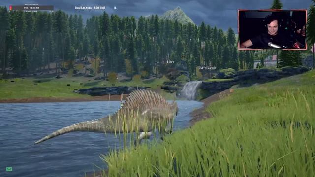 Гнездование спинозавров  [The Isle Legacy] СТРИМ