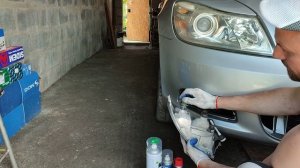 Замена лампы в дневных ходовых огней на Skoda Octavia A5.