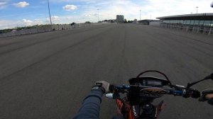 SUZUKI DR-Z400 Разгон 0-100 км/ч