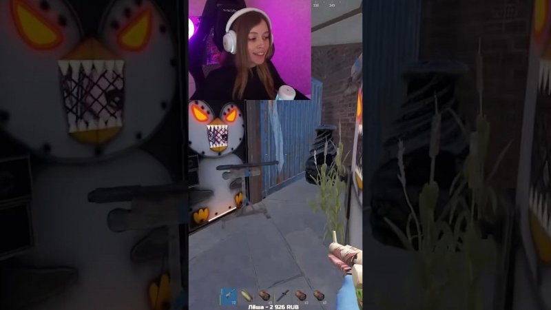 Бедные соседи страдают от бессовестного руфкемера в #rust #раст #френдли