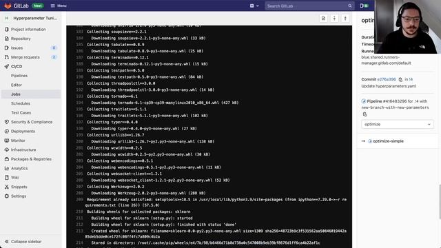 The Simplest Hyperparameter Optimization Pipeline with GitLab смотреть онлайн