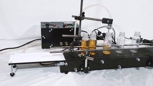 Машина для розлива жидкости с конвейерной лентой LabelTek - WB1