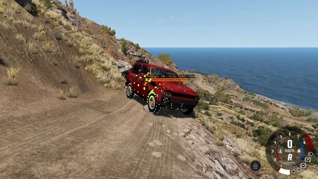 Off road, на Ниве по горам #2 (BeamNG.drive) смотреть онлайн