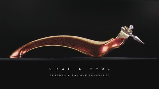 Эргономичный косой держатель пера для каллиграфии Orchid wt02