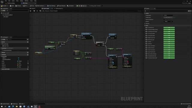 02 Unreal Engine 5 | Blueprint для новичков | Типы нодов, комментарии, перенаправление связей