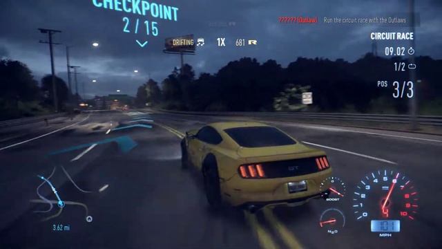 Need for Speed - PC Gameplay Part 18 - Racing in my Ford Mustang GT смотреть онлайн