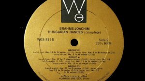 Brahms / Robert Gerle / Norman Shetler, 1960s: Hungarian Dance No. 5