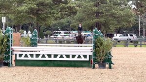 Space Cowboy and Lainie Rubin 3’3” Junior Hunter (Aiken A Winter at Bruce’s Field) 12-17-22