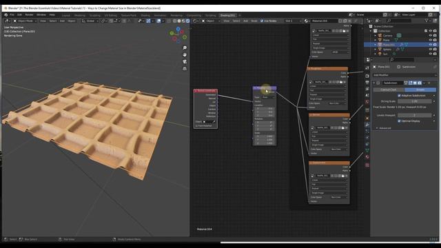 How to Change Material Size in Blender the EASY WAY! смотреть онлайн