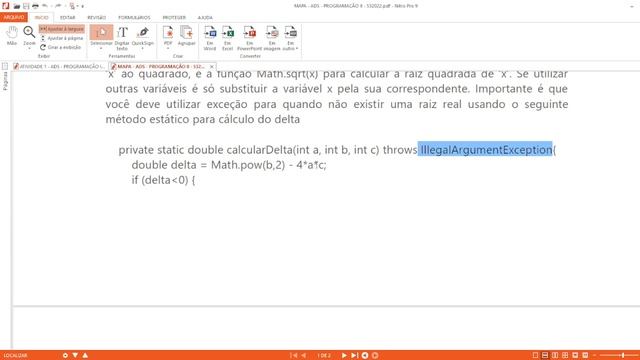 MAPA ADS PROGRAMAÇÃO II 532022 смотреть онлайн