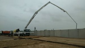 Устройство бетонного покрытия силосно -сенажных траншей