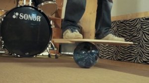 балансборд на шаре / balance board on the ball.