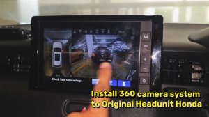 360 Camera view + Lanewatch to Honda HRV 2022 RS eHev