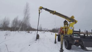 Баня афрейм №2 Винтовые сваи