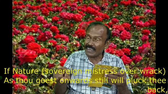 Sonnet 126 by William Shakespeare in Tamil / Bharath Ravindran / Bharath Academy смотреть онлайн