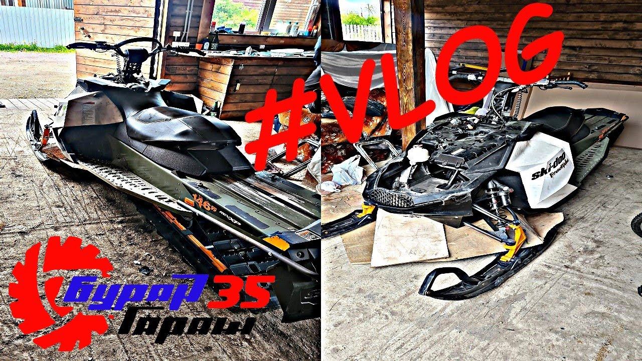 Покупка нового снегохода _ТО перед сезоном CFmoto X5 смотреть онлайн