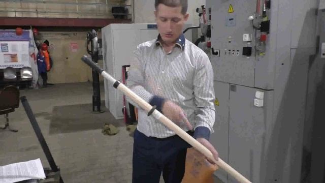 Штанга диэлектрическая изолирующая для установки переносных заземлений